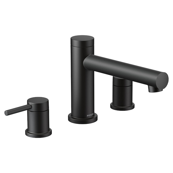Two-Handle Roman Tub Faucet Matte Black